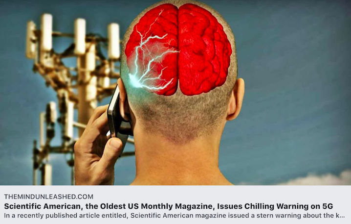 Scientific American-5G dangers